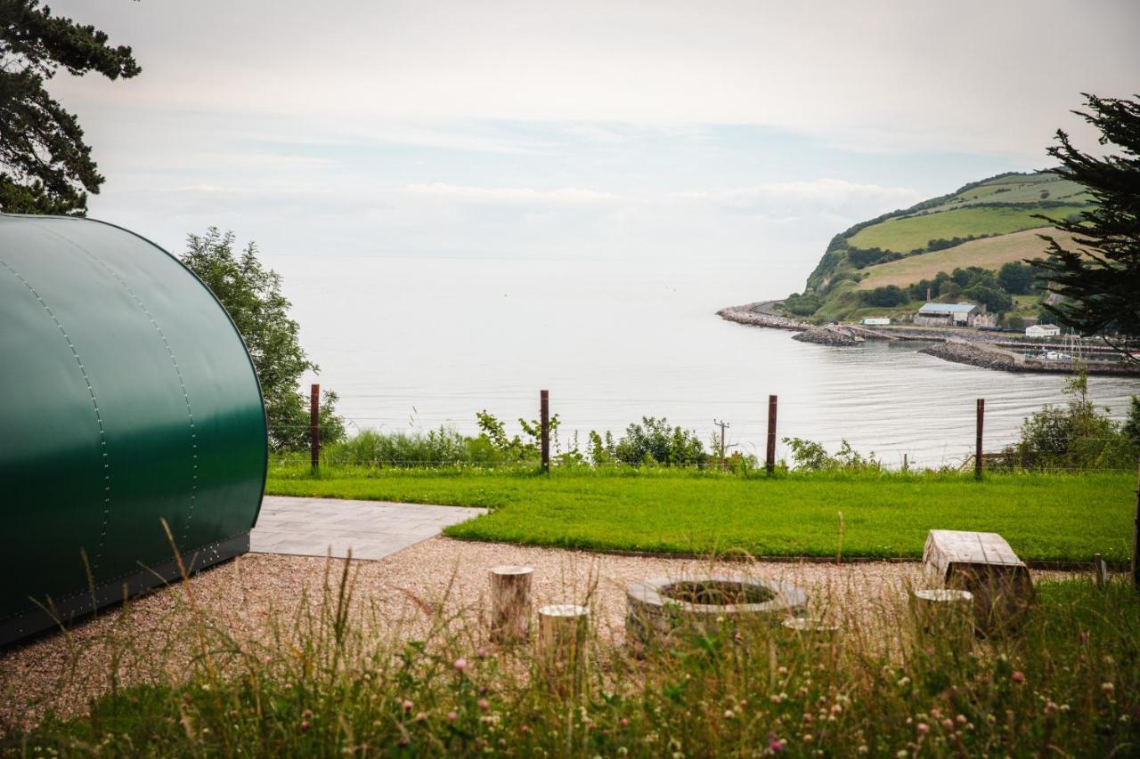 Glenarm Castle Ocean View Pods Exterior foto