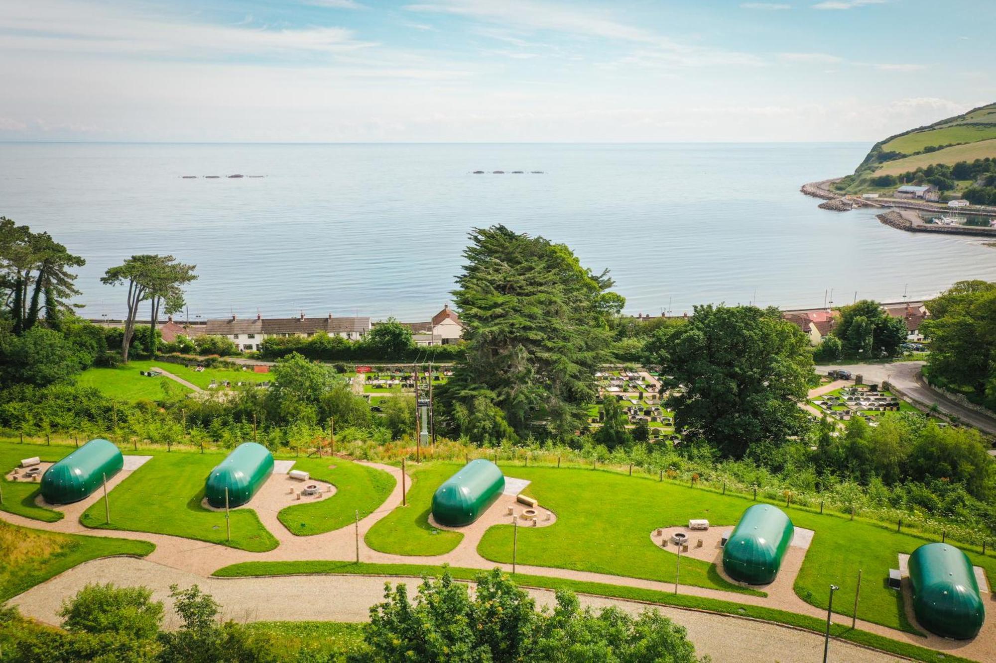 Glenarm Castle Ocean View Pods Exterior foto